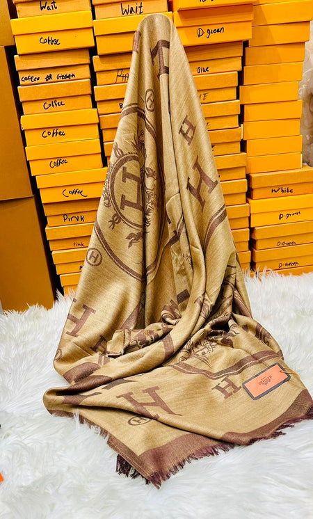 Hermes Pashmina #057 Shawls
