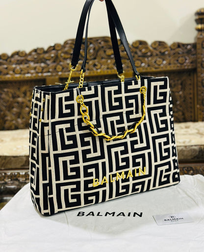 Balmain Signature Shoulder Bag