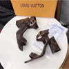 Louis Vuitton Block Heel Crafted