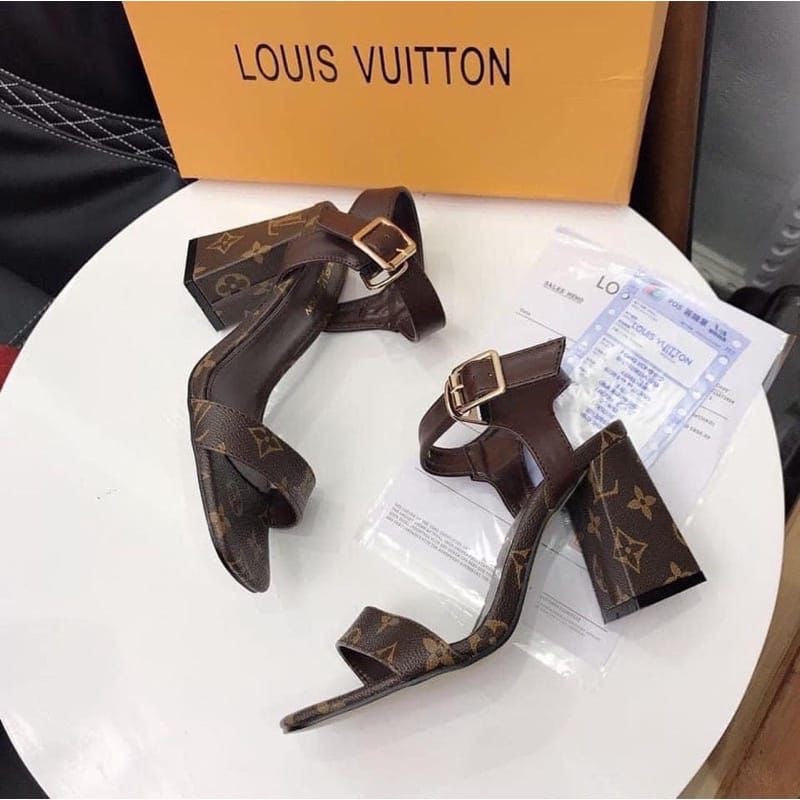 Louis Vuitton Block Heel Crafted