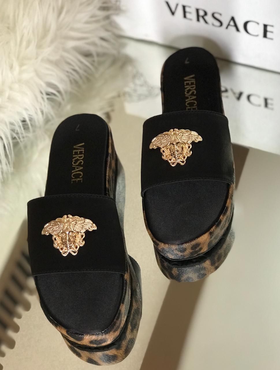 Versace Luxue Wedges