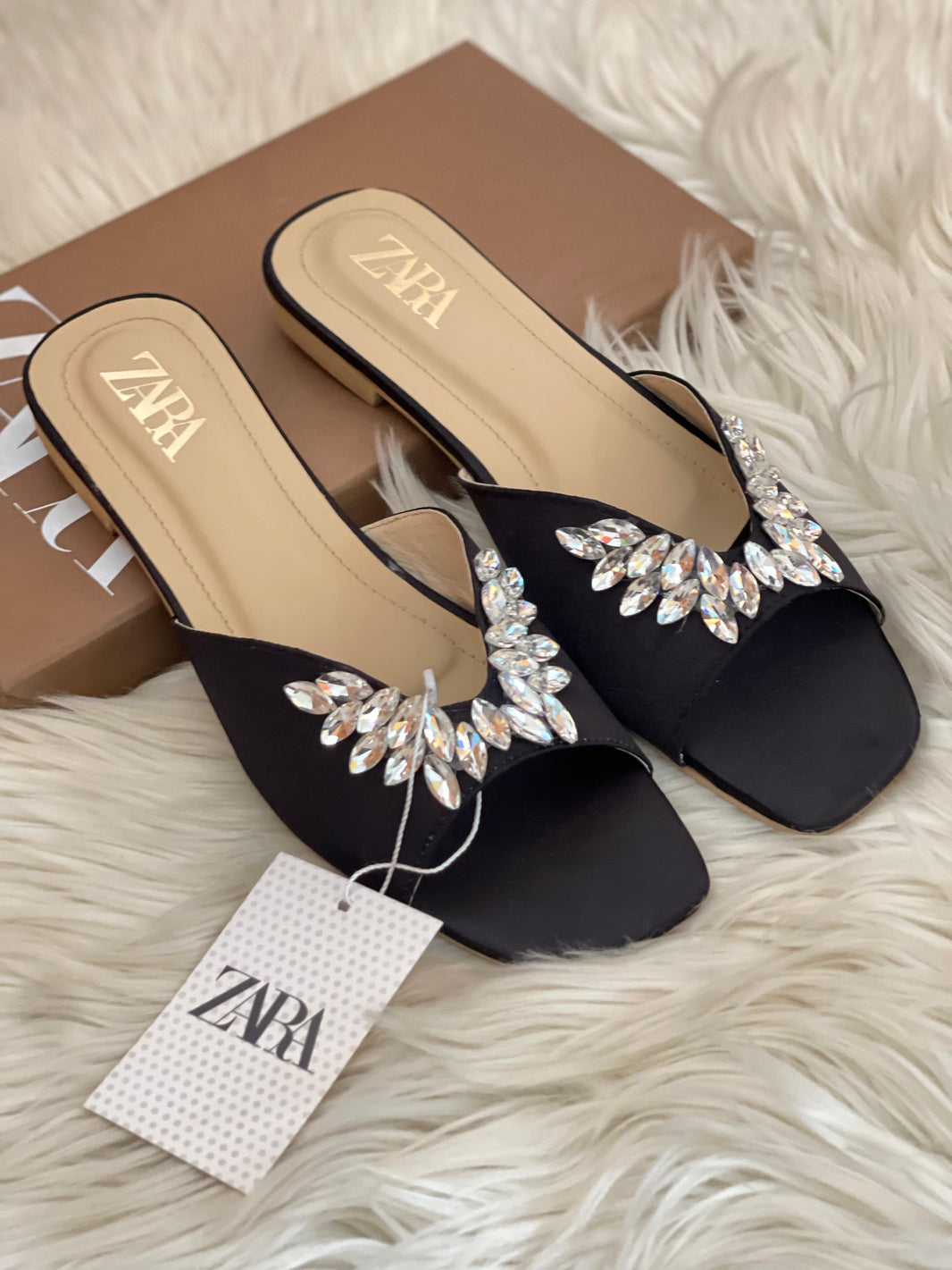 Zara Summer Stone Sandals