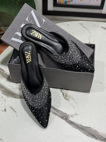 Zara Stone Flats