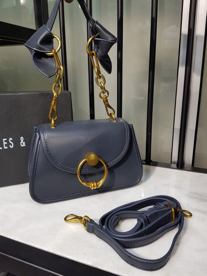Charles & Keith CrossBody
Joelle Ring Push-lock Bag