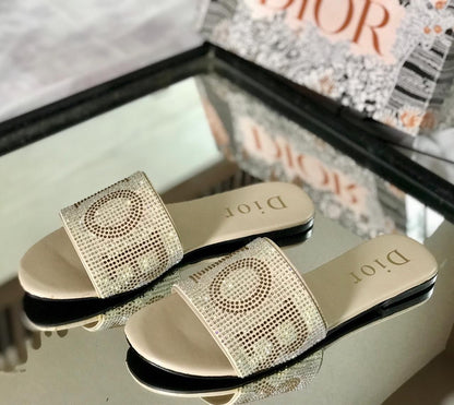 Dior DD Diamontees Sandals