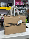 Christian Dior Leather Tote Bag