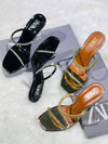 Zara Fogue Crystal Heel