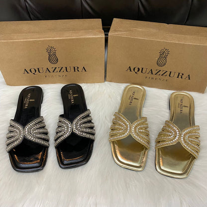 Aquazarra Embroided Sandals