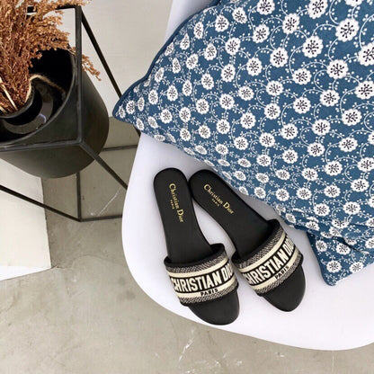 Dior Dway Embroided Sandals