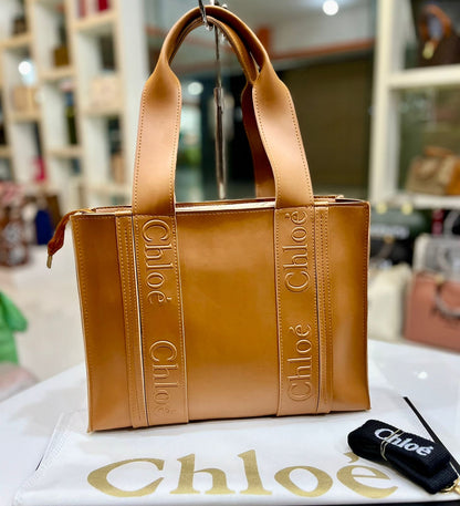 Chloe Cowhide Leather Tote