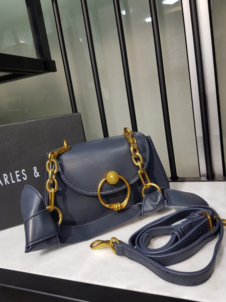 Charles & Keith CrossBody
Joelle Ring Push-lock Bag