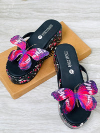 Jimmy Choo Butterfly Wedges