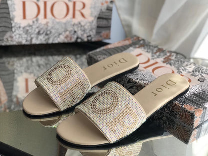 Dior DD Diamontees Sandals