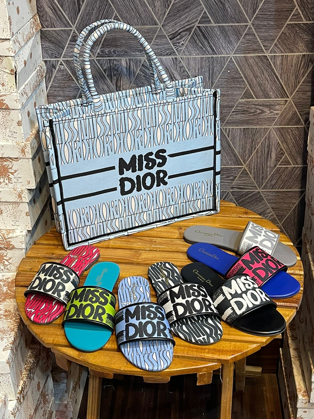 Miss Dior Bag w Slides