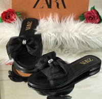 Zara Bow Tissue Flats