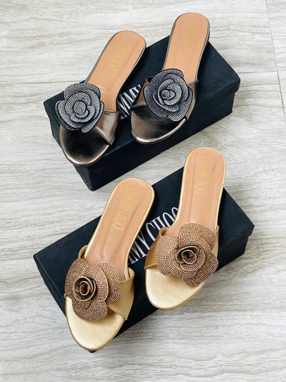 Jimmy Choo Flower Flats