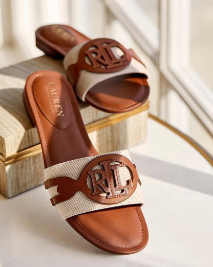 Ralph Lauren Leather Crafted Sandals