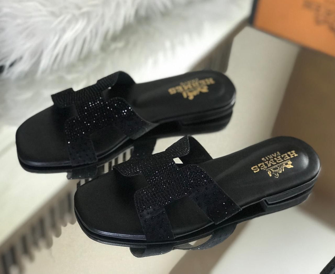 Hermes Quartz Stone Slippers