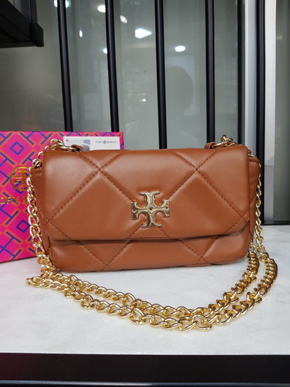 Tory Burch Mini Kira Diamond Quilt Flap Bag