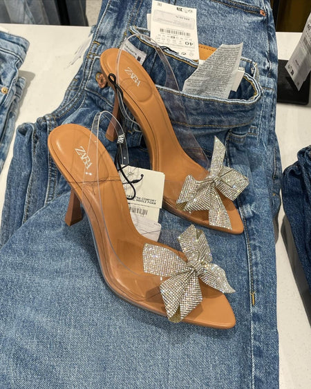 Zara Nude Toed Heel