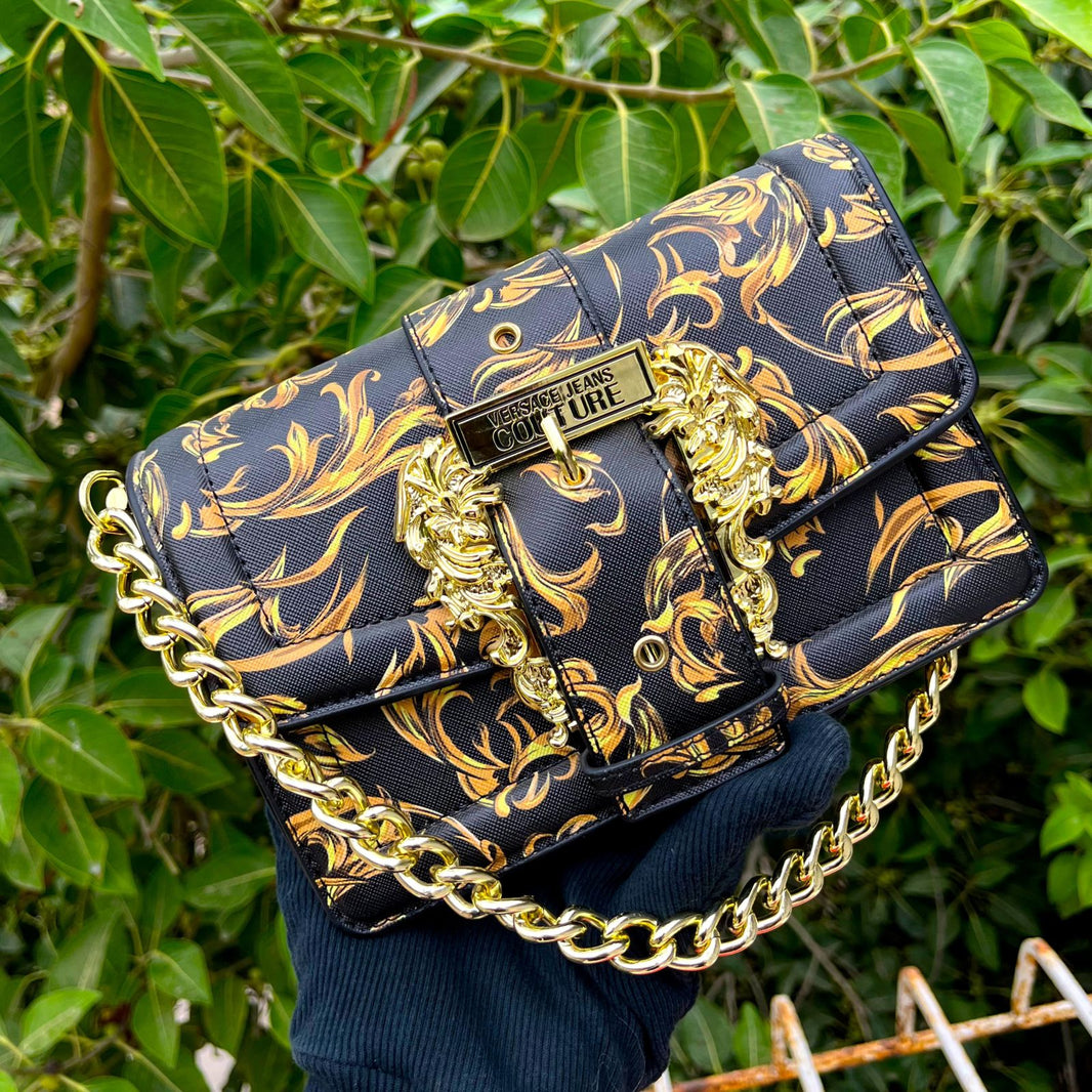 Versace Logue Cross Shoulder Bag