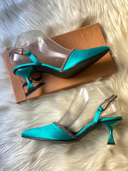 Zara Miasa Suede Heels