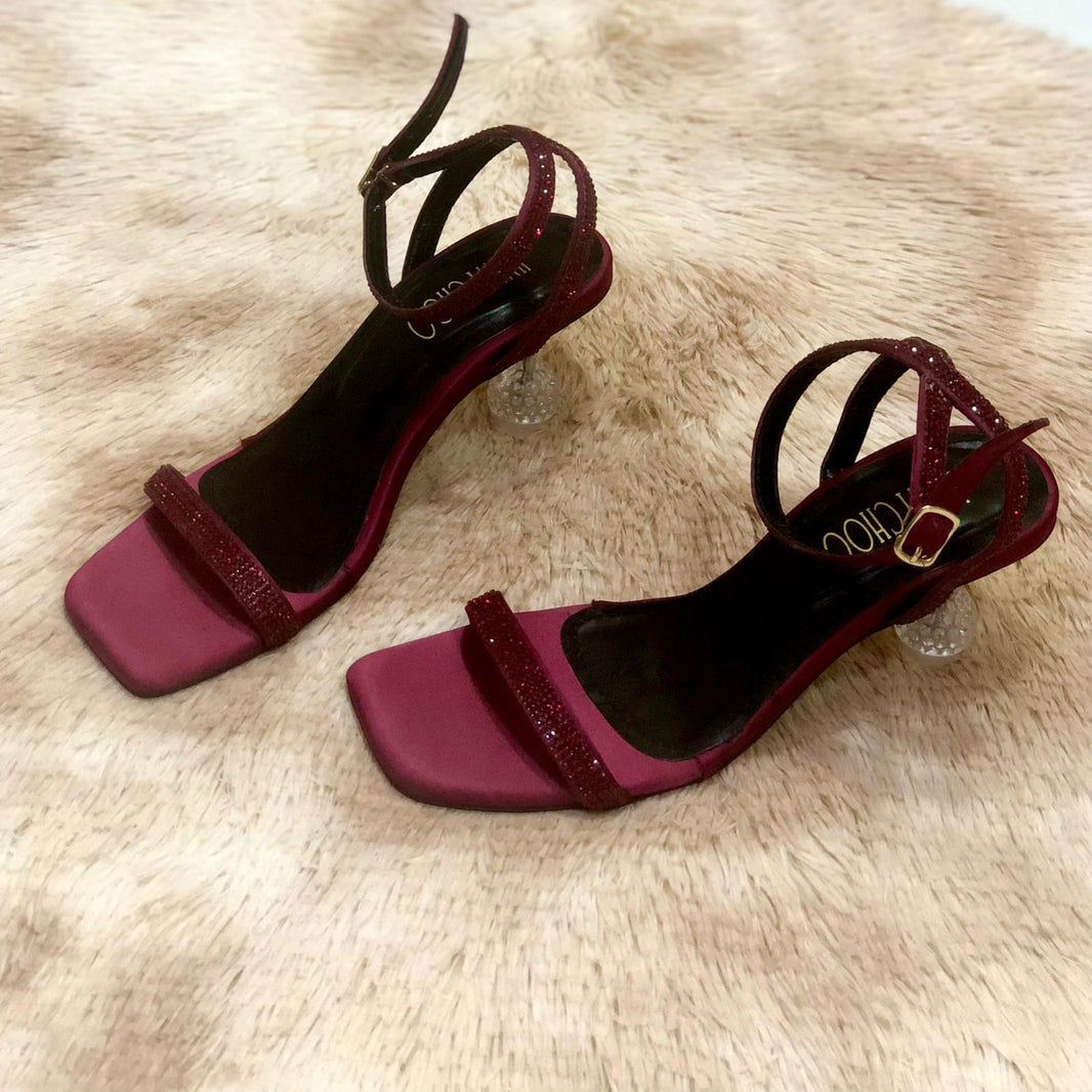 Jimmy Choo Heels Silver