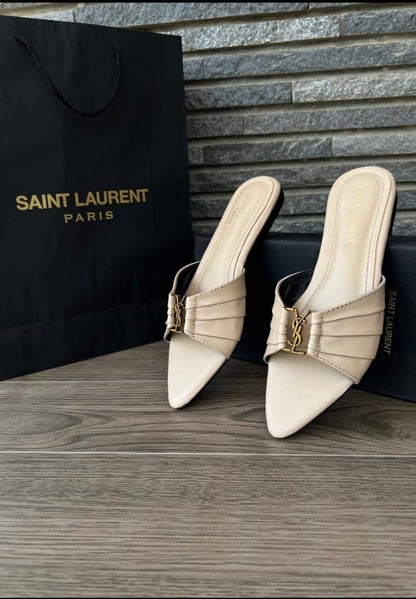 Saint Laurent Craze Slippers