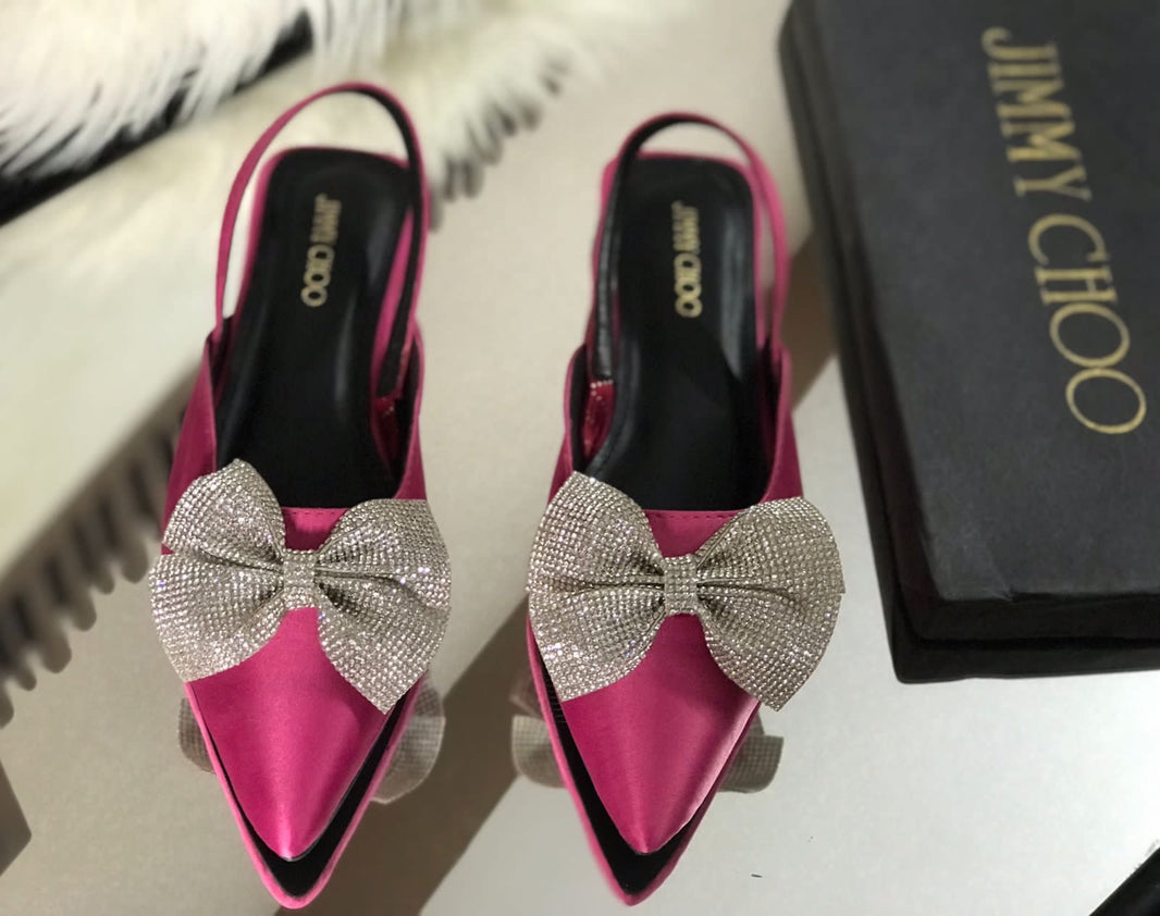 Zara Bow Sillica Pumps