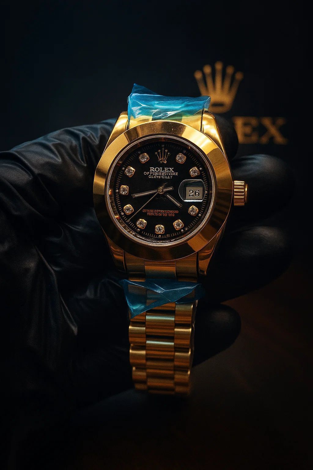 Rolex  Belted Watch