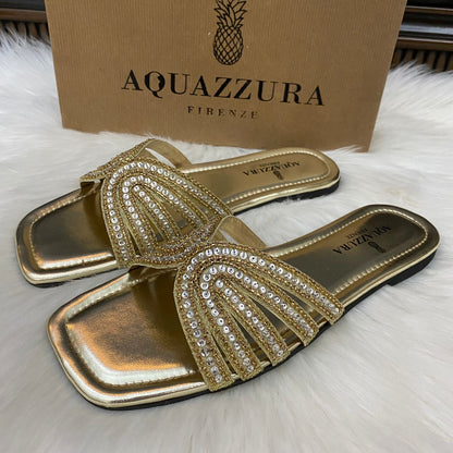 Aquazarra Embroided Sandals