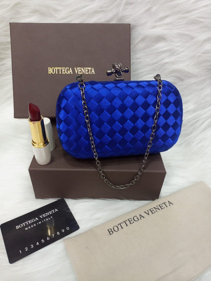 Bottega Veneta Satin Clutch Small
