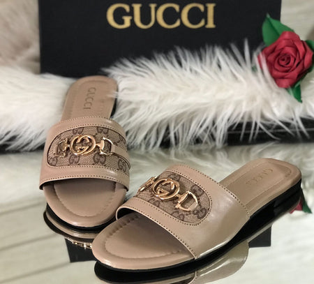 Gucci Floral Flats