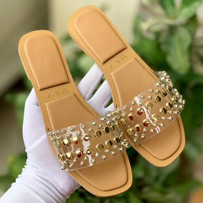 Zara Studded Sandals
