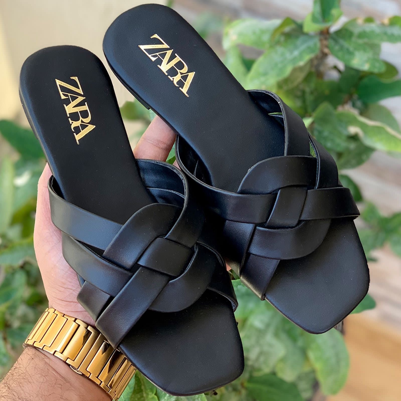 Zara Cross Sandals