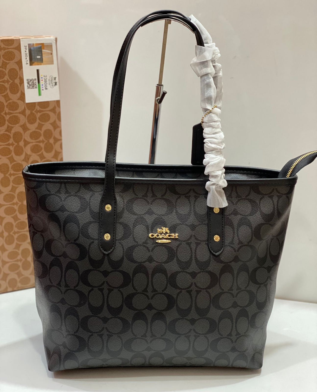 Coach Signature Tote Bag