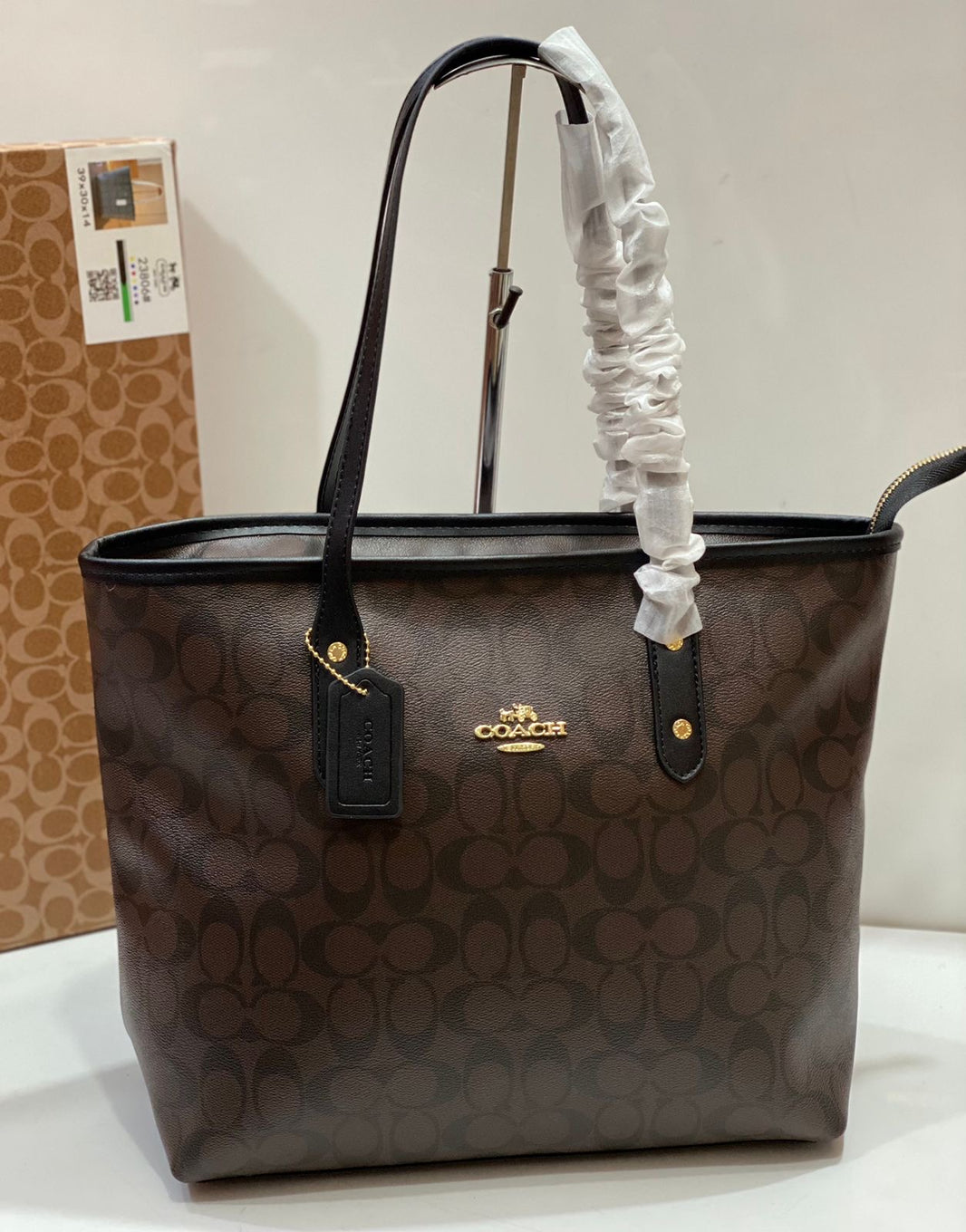 Coach Signature Tote Bag