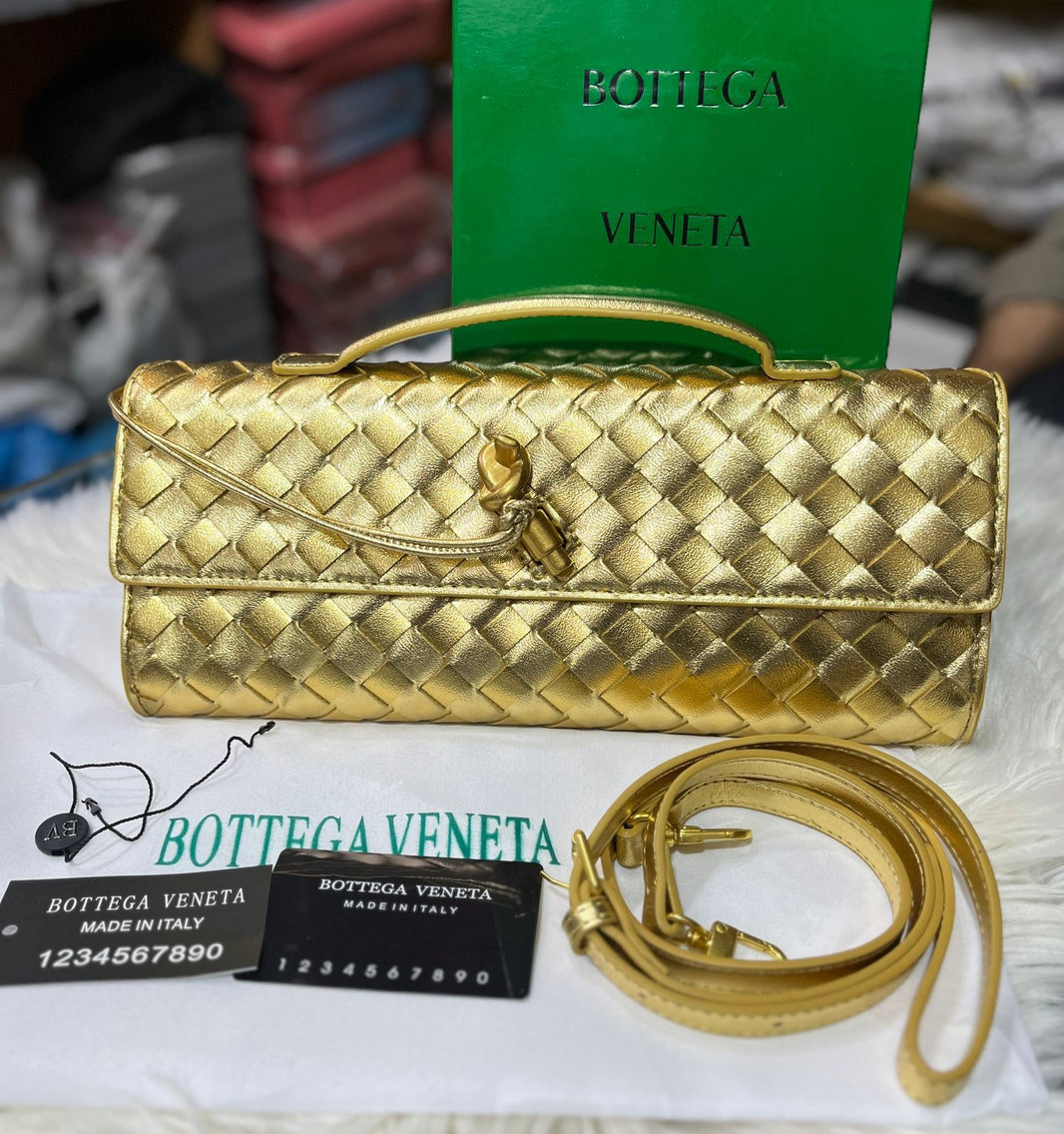 3078 Bottega Veneta Andiamo Bag 31cm Clutch Bag
