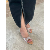 Zara Mash Open Toed Heel