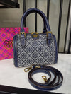 Tory Burch Mini T Monogram Barrel Bag