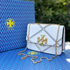 Tory Burch Leather Cross Crafted Crossbody