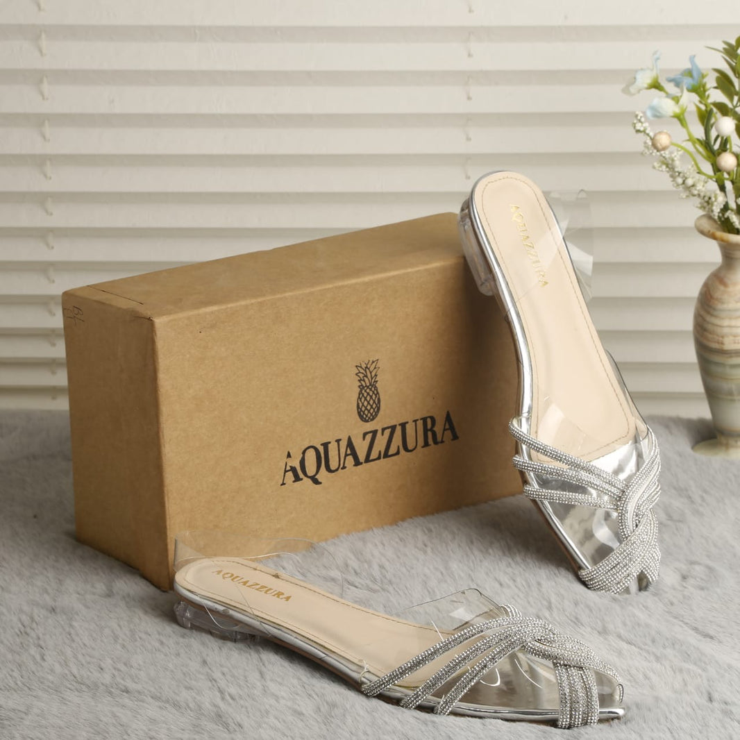 Aquazurra Festive Slip Ons