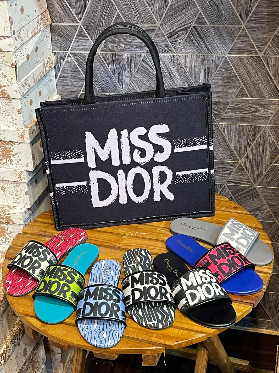 Miss Dior Bag w Slides
