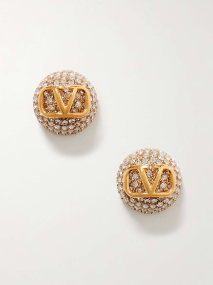 Valentino Oval Turkish 22k Earrings