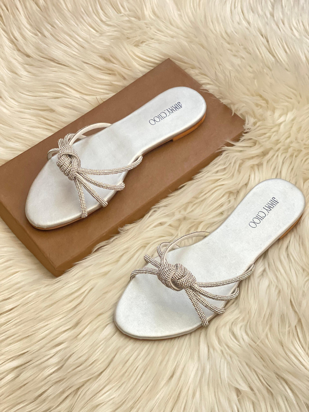 Jimmy Choo Cross Mash Sandals