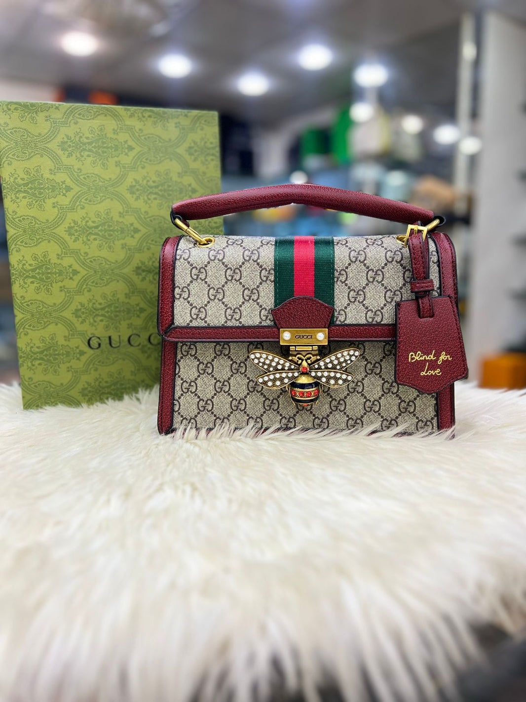 Gucci Bee Crafted GG Bag