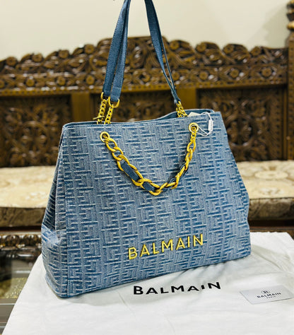 Balmain Signature Shoulder Bag
