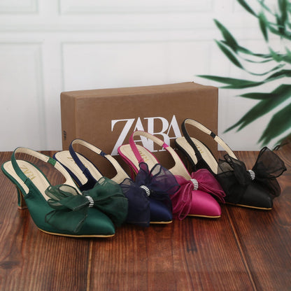 Zara Bow Verna Heels