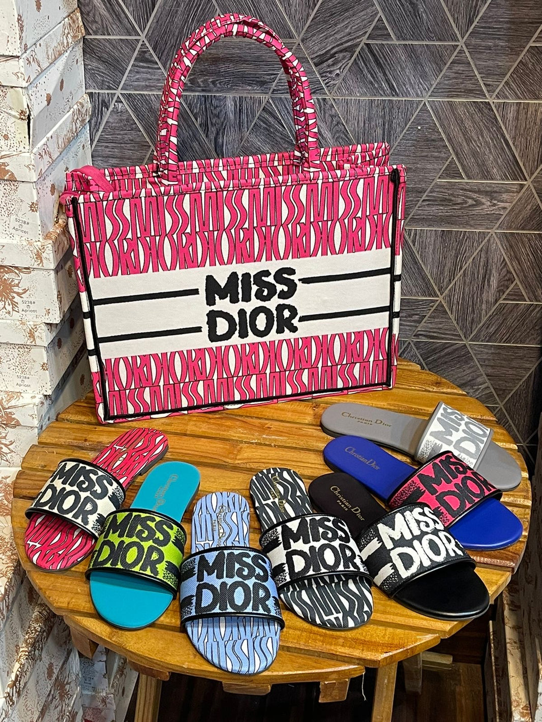 Miss Dior Bag w Slides