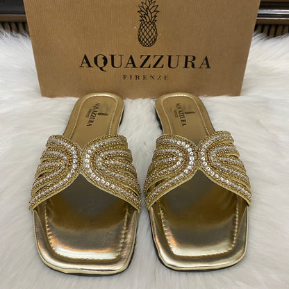 Aquazarra Embroided Sandals